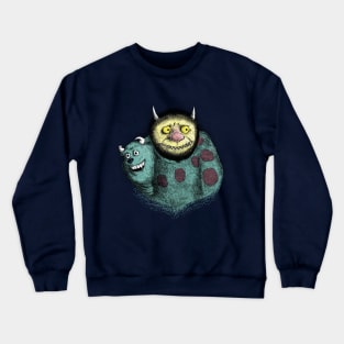 Where the wild things lie you Crewneck Sweatshirt